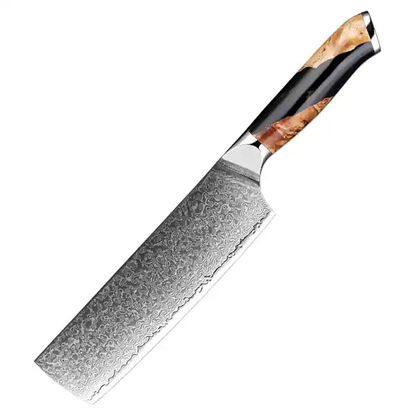 Damascus kitchen knives | Black Wood Edition | Razor - Sharp - Knives